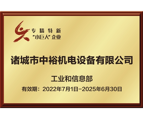 专精特新“小巨人”