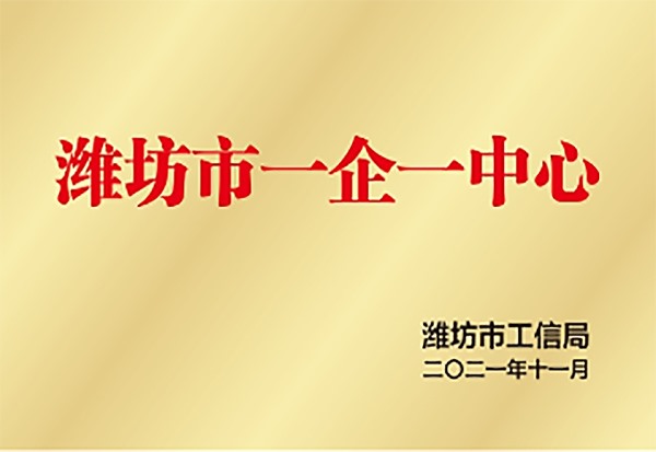 潍坊市一企一中心