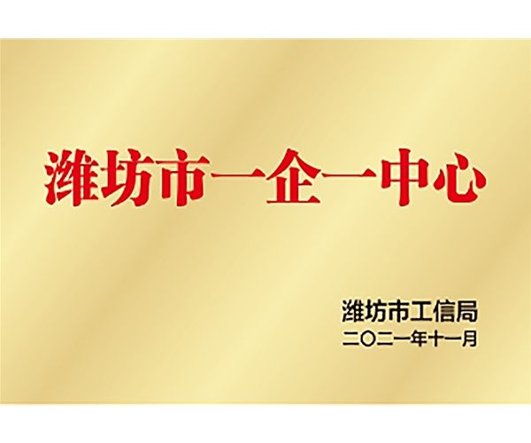 潍坊市一企一中心