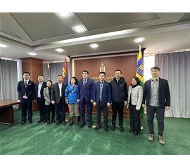 Zhongyu was invited to attend the meeting of Mongolian Ministers of Agriculture