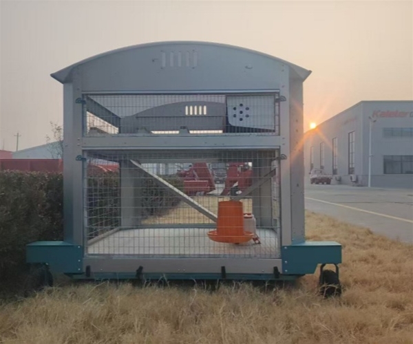 Mobile chicken coop family payment